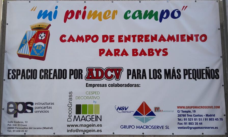 Nueva zona de entrenamientos para babys y multiusos en el Alberto Ruiz