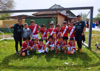 Participación BENJAMIN de la A.D. Colmenar Viejo en el Torneo Espinar CUP 2022