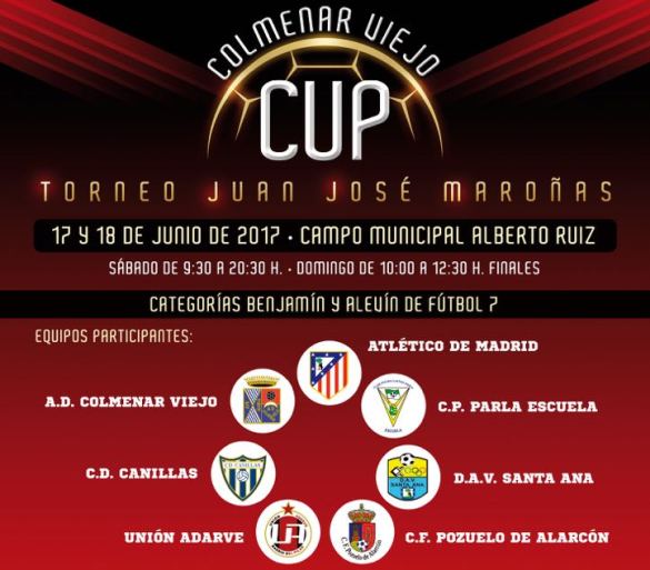 II Colmenar Viejo Cup 2017 Torneo Juan José Maroñas