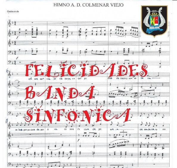 Felicidades a la banda sinfónica de Colmenar Viejo por su 30 aniversario