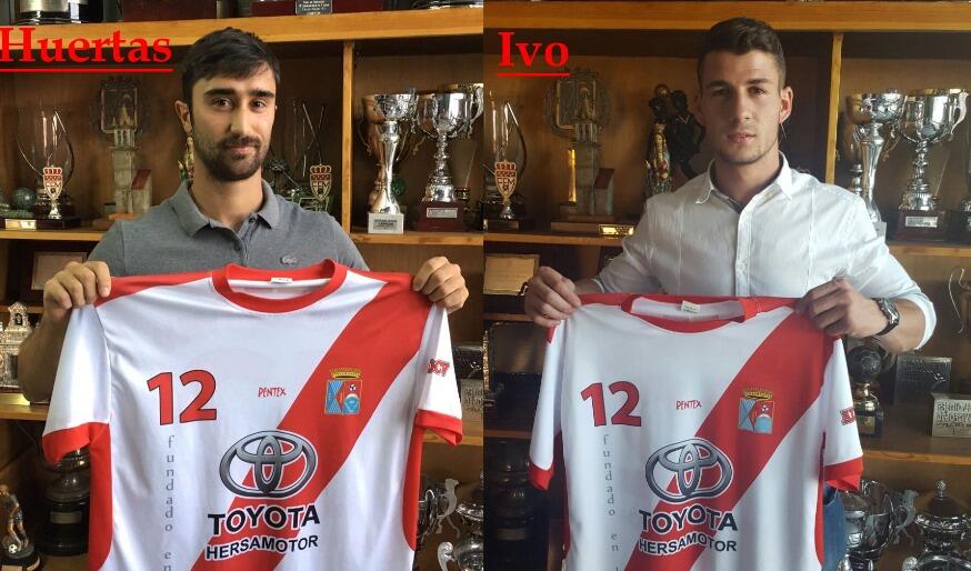 Ivo y Huertas, dos nuevos refuerzos para el primer equipo de la ADCV