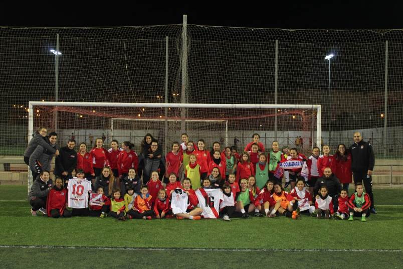 I Convivencia de Futbol Femenino en Colmenar 2018