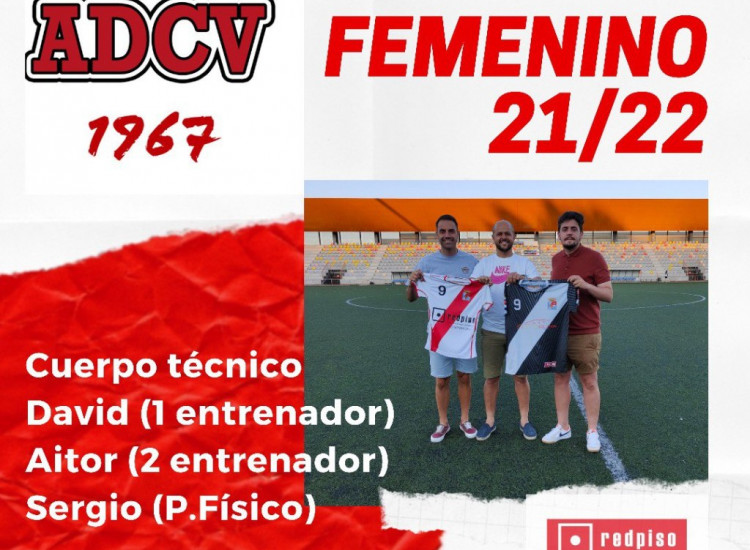 Cuerpo técnico del Primer Equipo Femenino para la temporada 2021-2022