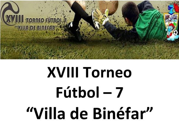 XVIII Torneo futbol-7 Villa de Binefar 2014