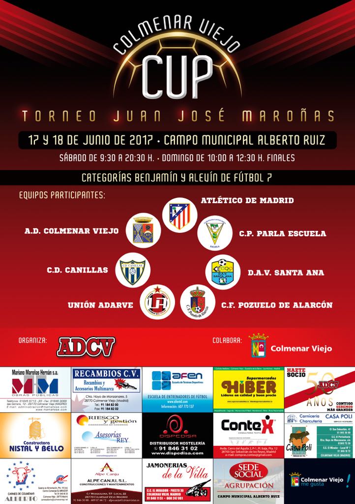 Cartel II Colmenar Viejo Cup 2017