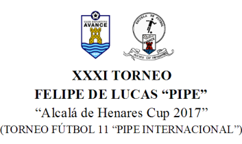 XXXI Torneo Felipe de Lucas Pipe 2017