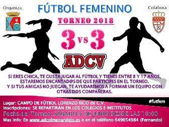 II Torneo ADCV de Futbol 3 x 3 Femenino
